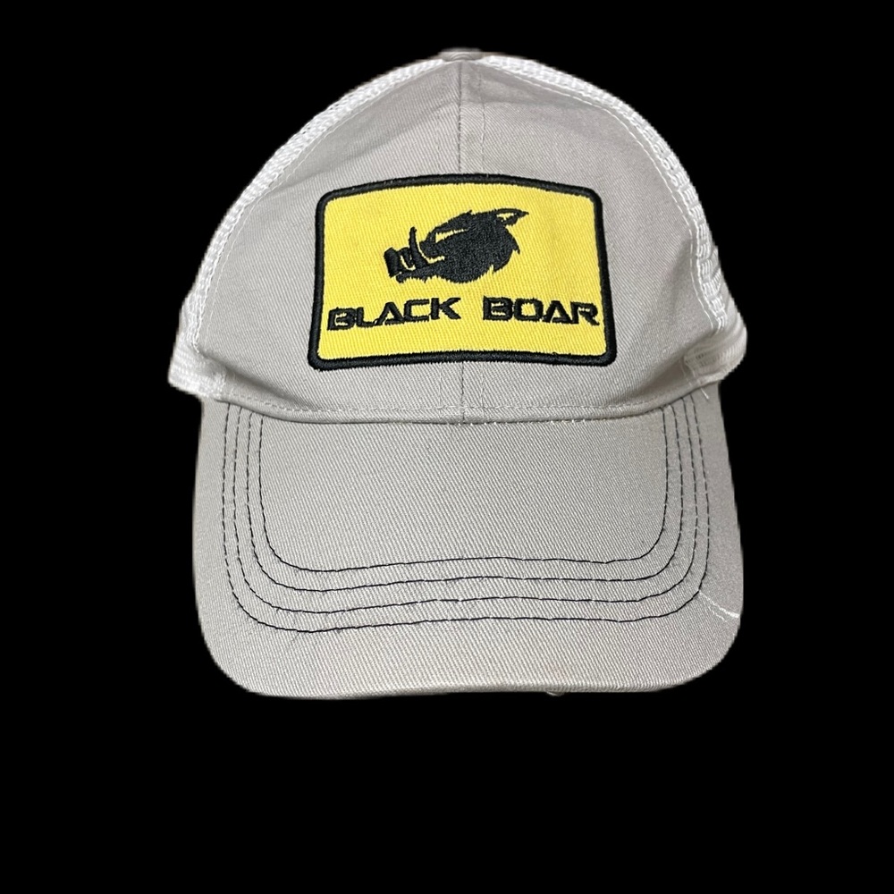 Adjustable Camco Black Boar Farm Trucker Baseball Cap Hat Men Women Snapback